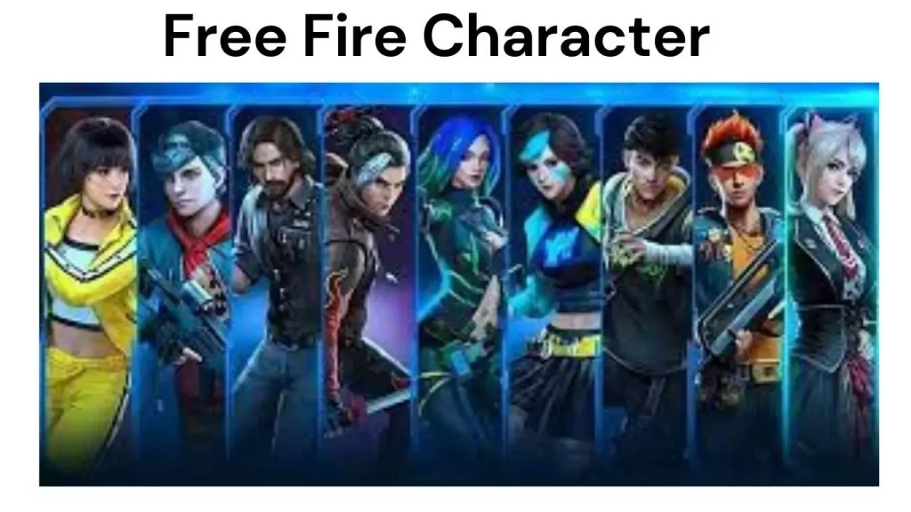 Get free fire Characters