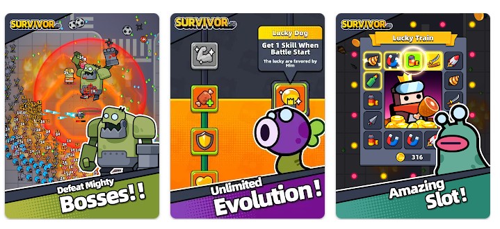  Survivor.io There are hundreds of zombies that can be stopped only by this hero This action and adventure game places you in the midst of a city being destroyed by hundreds of zombies. Every game features multiple hordes of these living dead that can be controlled by your hero whose sole objective is to protect the people from the zombies' devastating attacks.  As you dodge enemies in Survivor.io, you'll have an easier time spotting approaching zombies thanks to the vertical perspective, and by swiping the screen, you can move your character in any direction. It is imperative that you move your hero quickly as the number of enemies steadily increases.  All shots are taken automatically during the game. Nevertheless, you'll need to position your character so that he or she can kill any approaching zombies as your character fires on the enemies.  Whenever you earn points, rewards points will be given to you, which can be used for purchases of new weapons and special abilities. As a result, you can have a lot of fun playing Survivor.io and battling hundreds of zombies wreaking havoc throughout the city.